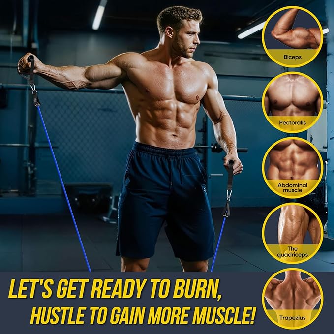 Resistance Band Bar Set – Your Complete Home Gym